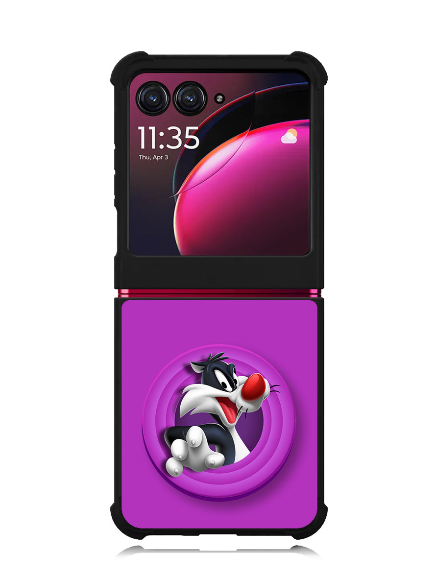 Sylvester Looney Tunes Motorola Moto Razr Plus 2023 , Moto Razr+ 2023 Case OV6695