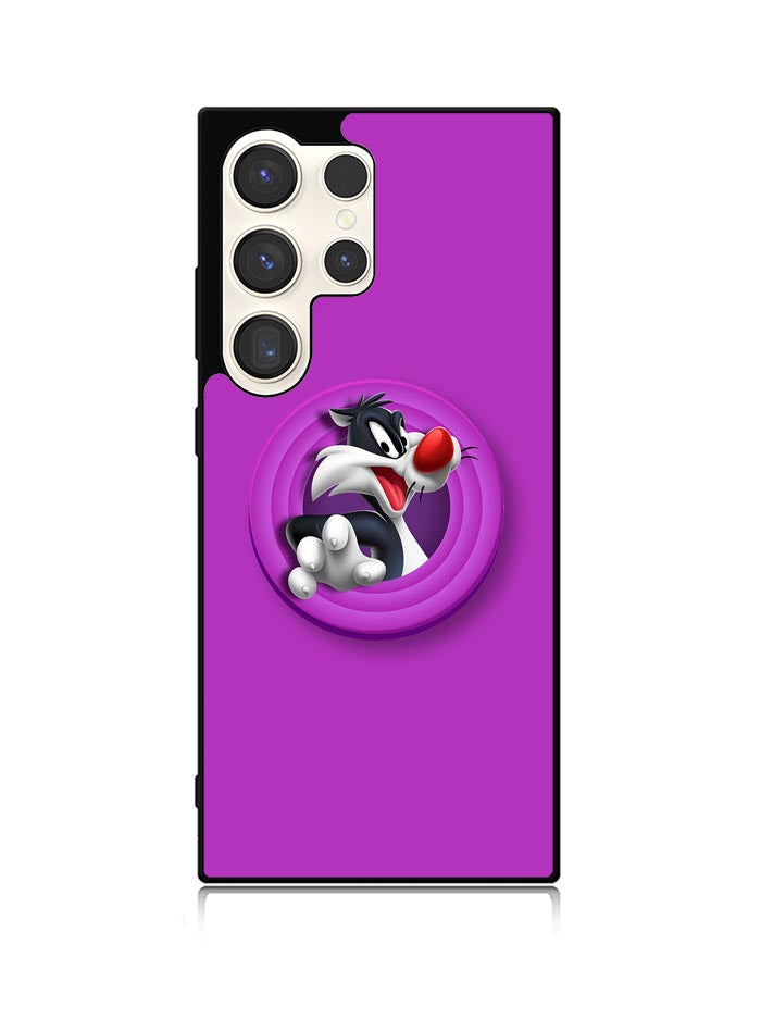 Sylvester Looney Tunes Samsung Galaxy S23 Ultra 5G Case QC6695