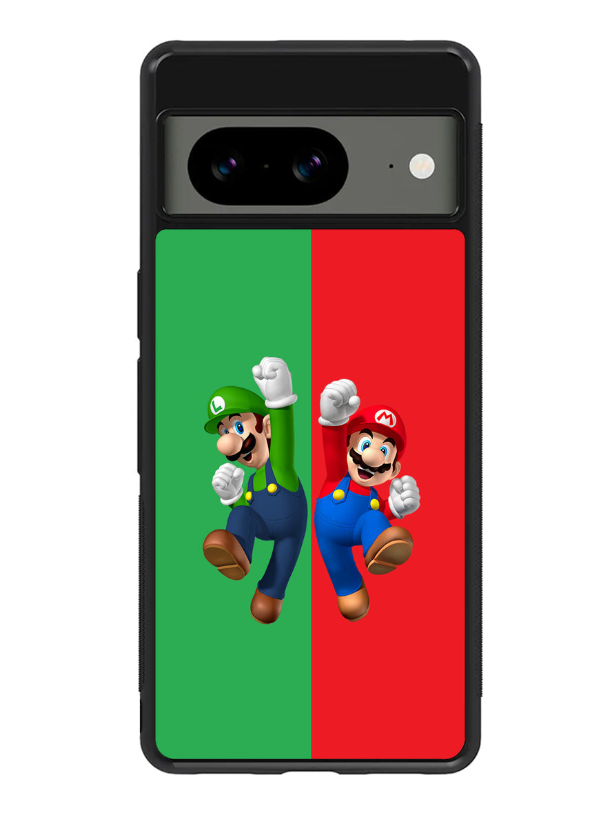 Mario Bros Luigi Google Pixel 8A Case QC3400