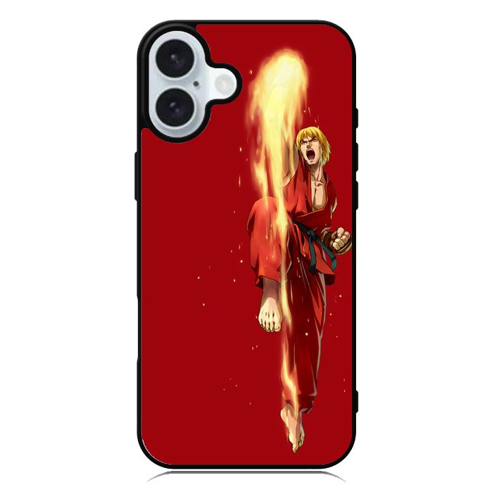 Ryu Shoryuken Street fighter iPhone 16 Case QC6611