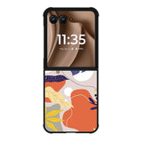 Floral Pattern Motorola Moto RAZR Plus 2025 Case OV6381