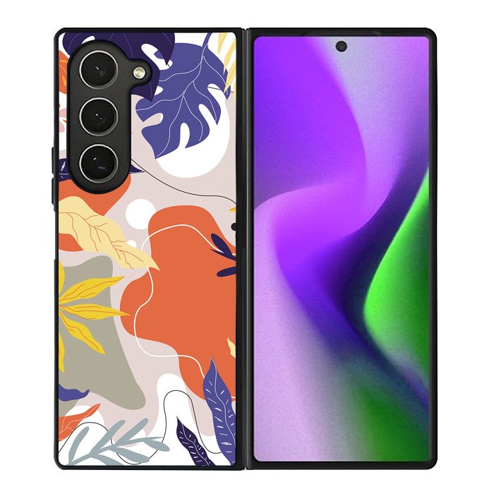 Floral Pattern Samsung Galaxy Z Fold 6 5G 2024 Case OV6381