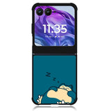 Pokemon Snorlax 1st Motorola Moto Razr Plus 2024 , Moto Razr+ 2024 Case