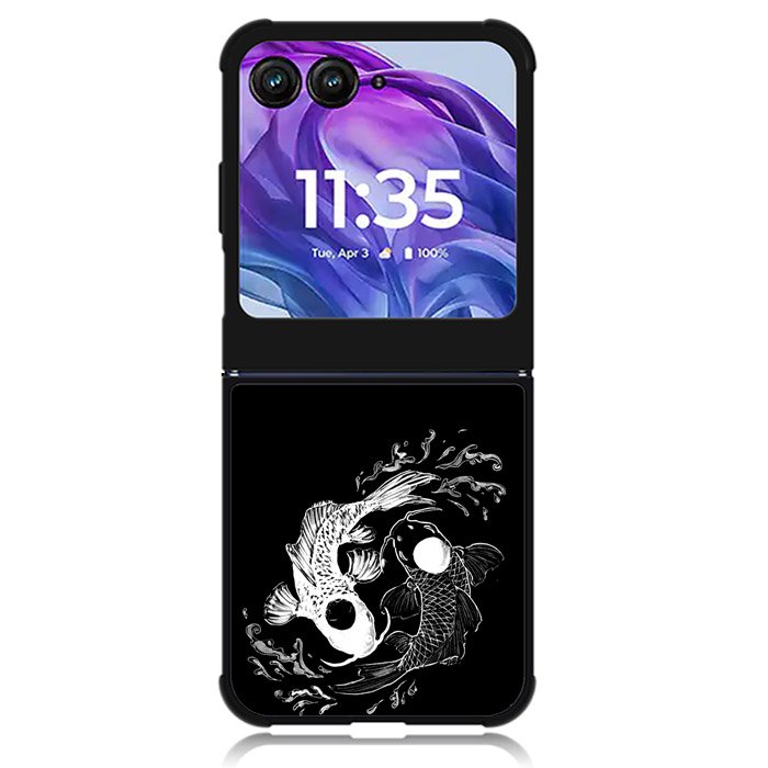 Yin Yang Koi Fish Motorola Moto Razr Plus 2024 , Moto Razr+ 2024 Case OV6742