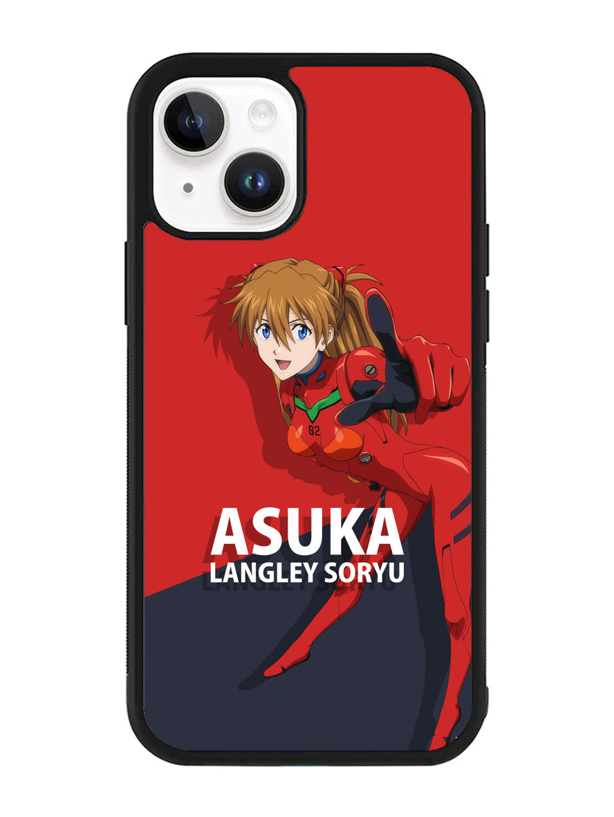 Evangelion Asuka Langley iPhone 14 Plus Case QC6346