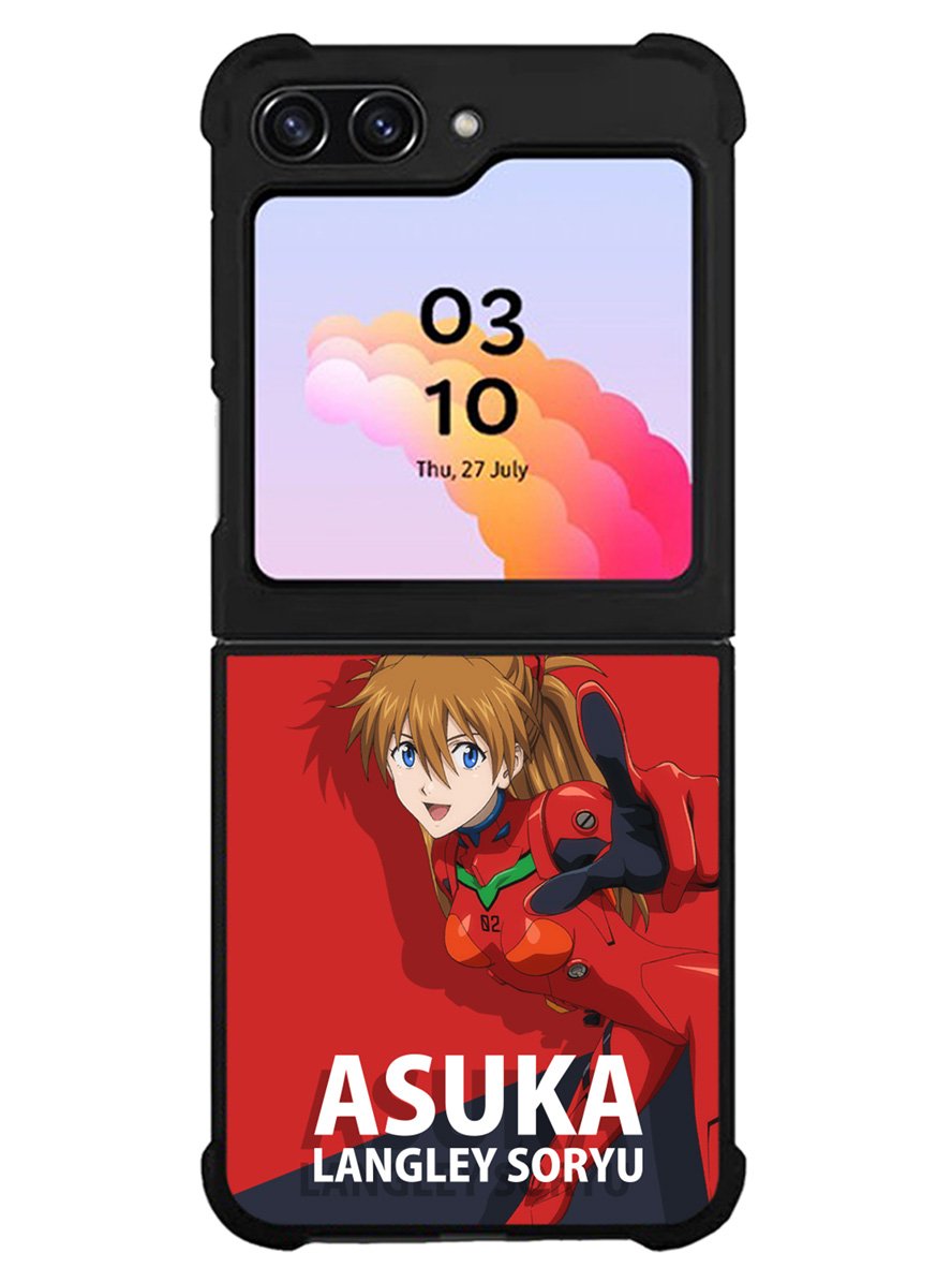 Evangelion Asuka Langley Samsung Galaxy Z Flip 5 5G 2023 Case OV6346