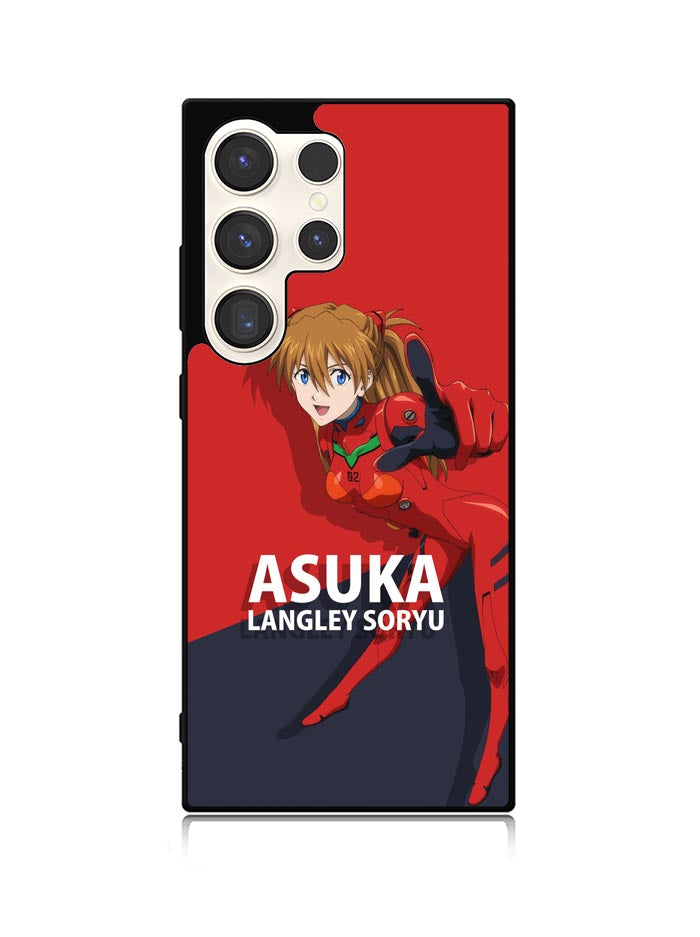Evangelion Asuka Langley Samsung Galaxy S25 Ultra 5G Case QC6346
