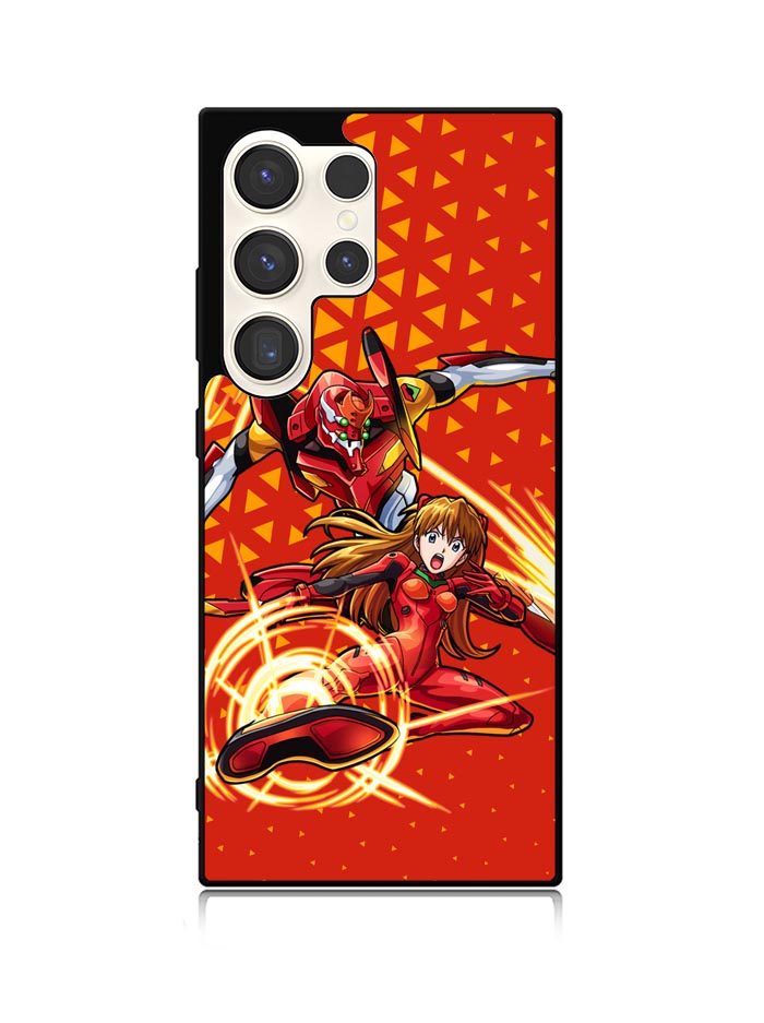 Evangelion Asuka Langley Samsung Galaxy S25 Ultra 5G Case QC6347