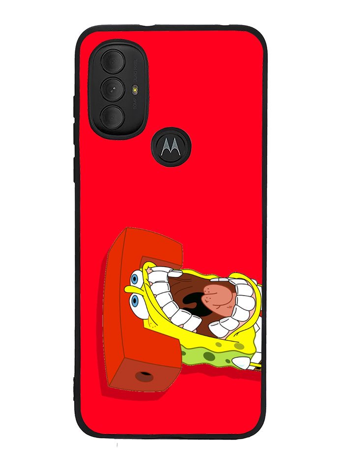 Spongebob Squarepants Karate Motorola Moto G Pure 2021 , Moto G Power 2022 Case OV6651