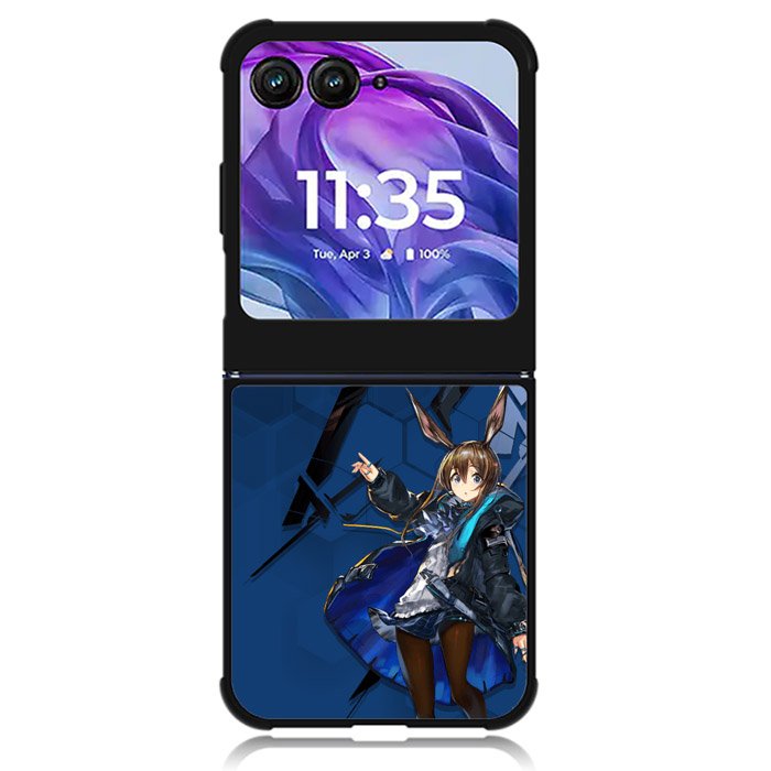 Amiya Arknights Motorola Moto Razr Plus 2024 , Moto Razr+ 2024 Case OV6173