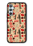 London City Pattern Samsung Galaxy A14 5G Case QC6494