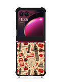 London City Pattern Motorola Moto Razr Plus 2023 , Moto Razr+ 2023 Case OV6494