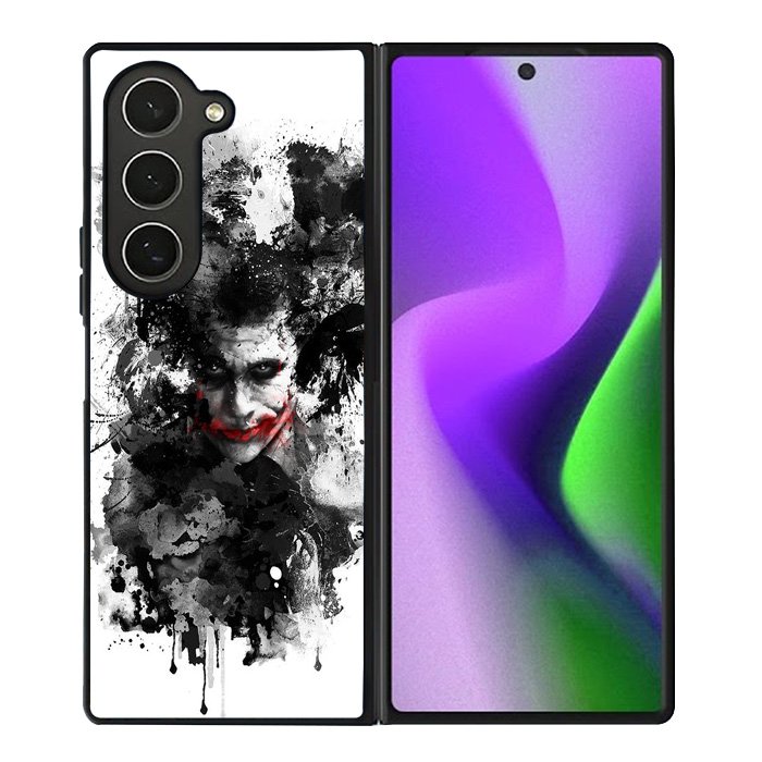 Joker Black White Samsung Galaxy Z Fold 6 Case