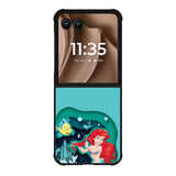 Ariel Little Mermaid Princess Motorola Moto RAZR Plus 2025 Case OV6185