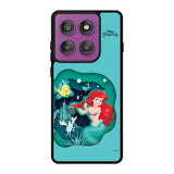 Ariel Little Mermaid Princess Motorola Moto Edge 60 Pro Case QC6185