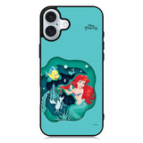 Ariel Little Mermaid Princess iPhone 16 Case QC6185