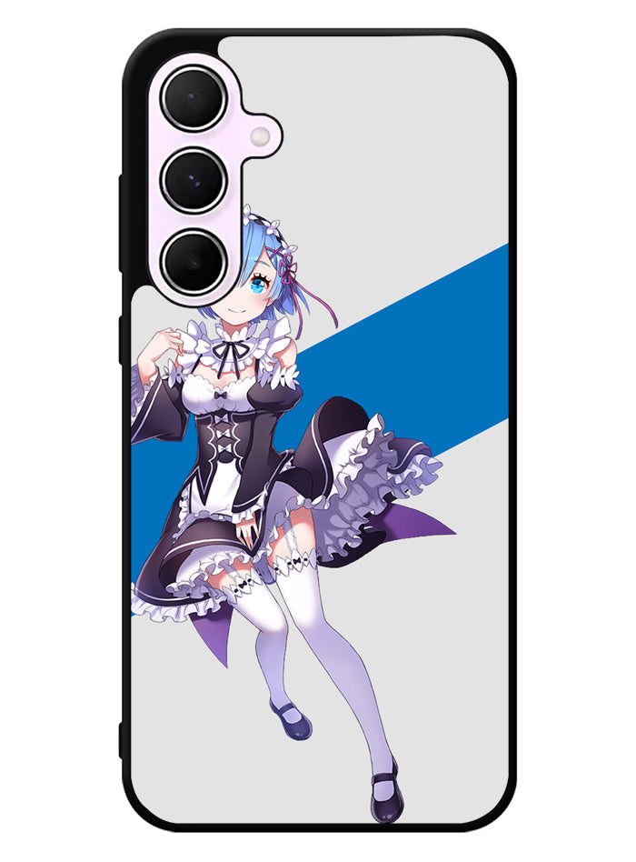 Rem Re Zero Anime Samsung Galaxy A35 5G Case