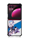 Rem Re Zero Anime Motorola Moto Razr Plus 2023 , Moto Razr+ 2023 Case