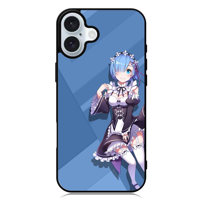 Rem Re Zero Anime iPhone 16 Case QC2736