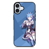 Rem Re Zero Anime iPhone 16 Case QC2736