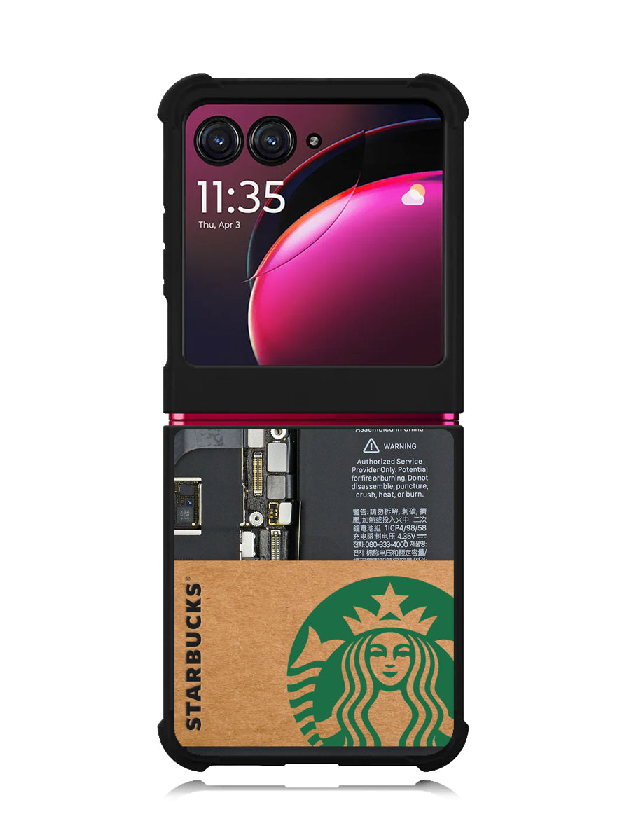 Machine Board iPhone Starbucks Motorola Moto Razr Plus 2023 , Moto Razr+ 2023 Case OV6501