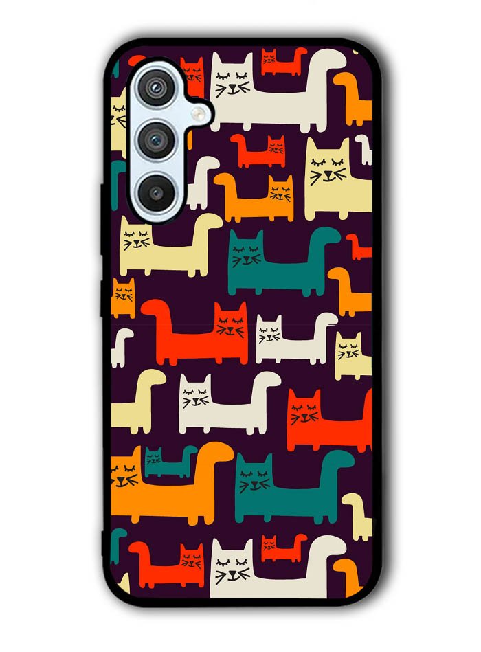 Cat Pattern Samsung Galaxy A14 5G Case QC6243
