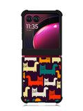 Cat Pattern Motorola Moto Razr Plus 2023 , Moto Razr+ 2023 Case OV6243