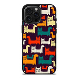 Cat Pattern iPhone 16 Pro Max Case OV6243