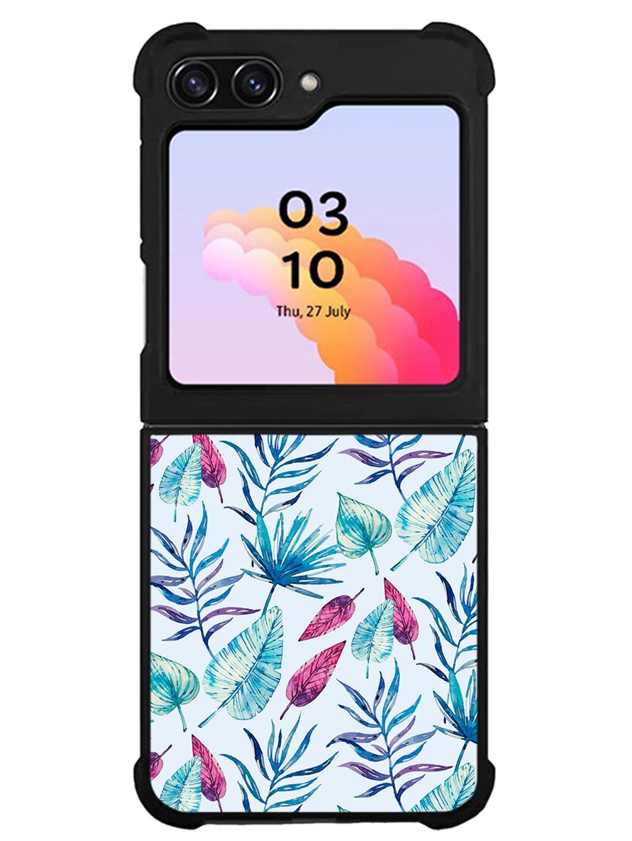 Floral Flower Pattern Samsung Galaxy Z Flip 5 5G 2023 Case OV6372