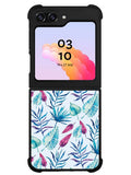 Floral Flower Pattern Samsung Galaxy Z Flip 5 5G 2023 Case OV6372