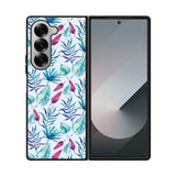 Floral Flower Pattern Samsung Galaxy Z Fold 7 5G Case QC6372