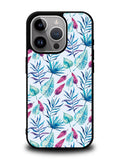 Floral Flower Pattern iPhone 16 Pro Max Case QC6372