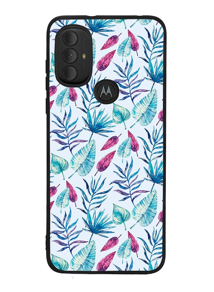 Floral Flower Pattern Motorola Moto G Pure 2021 , Moto G Power 2022 Case OV6372