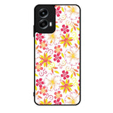 Floral Flower Pattern Motorola Moto G Play 2024 Case OV6376