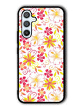 Floral Flower Pattern Samsung Galaxy A14 5G Case QC6376
