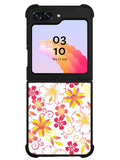 Floral Flower Pattern Samsung Galaxy Z Flip 5 5G 2023 Case OV6376