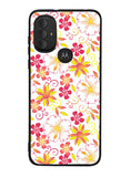 Floral Flower Pattern Motorola Moto G Pure 2021 , Moto G Power 2022 Case OV6376