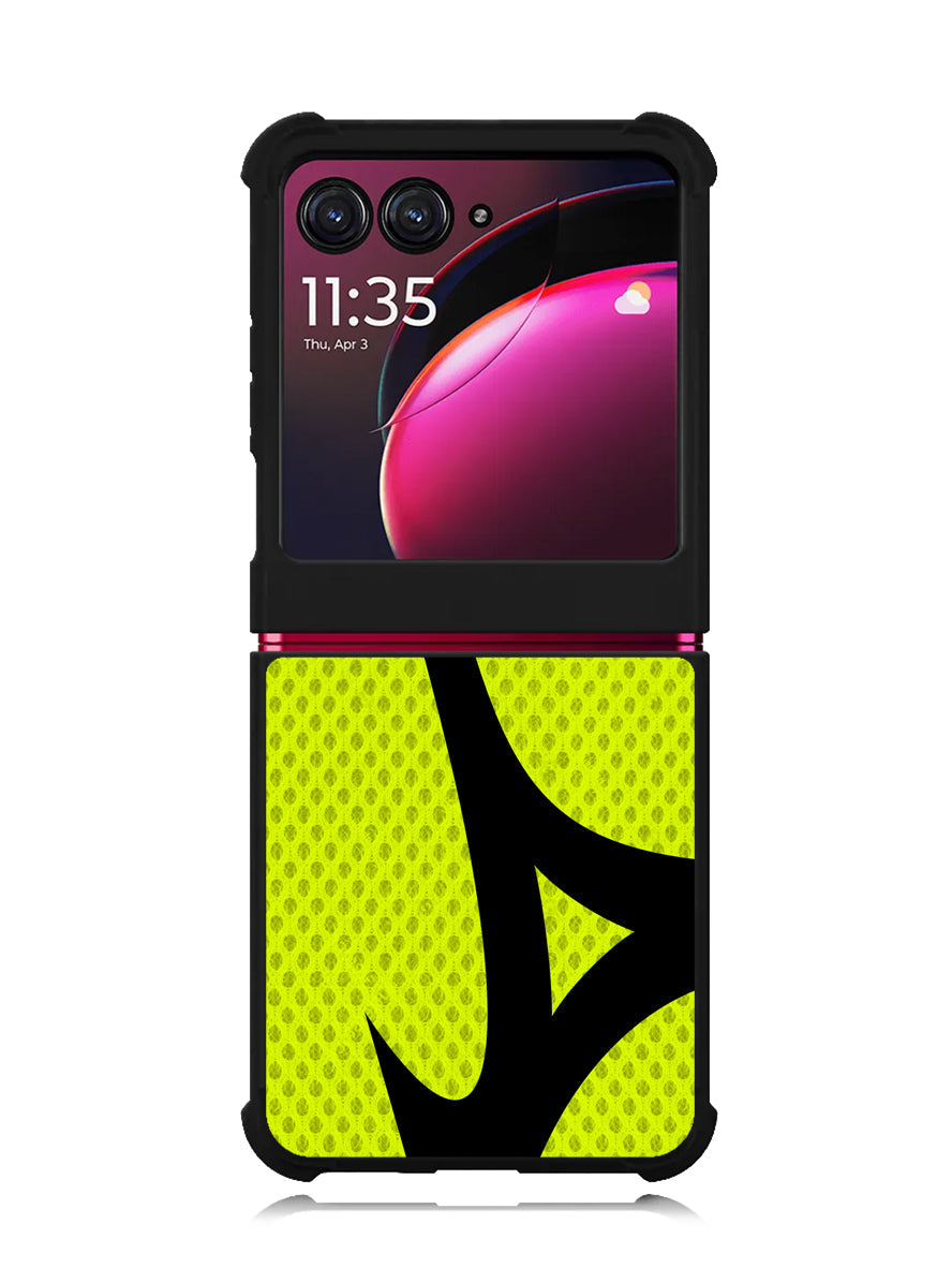 Mizuno Yellow Green Motorola Moto Razr Plus 2023 , Moto Razr+ 2023 Case OV6534