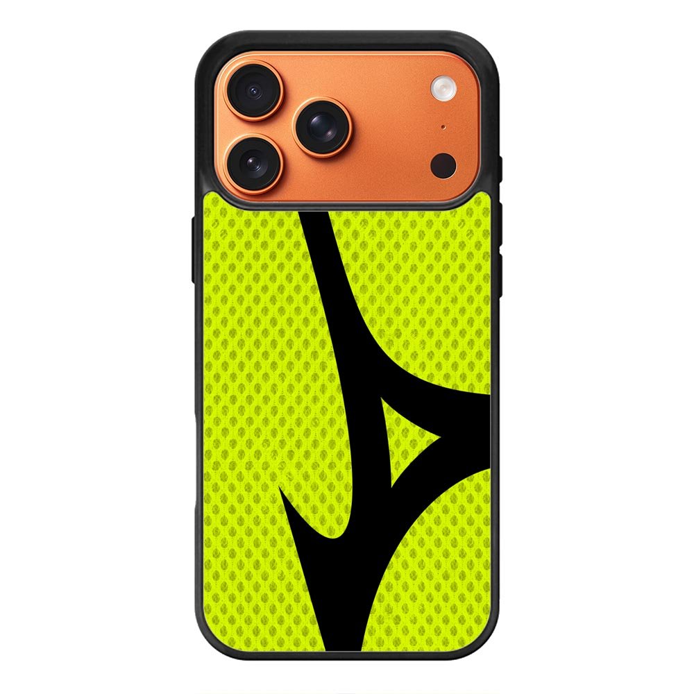 Mizuno Yellow Green iPhone 17 Pro Case QC6534