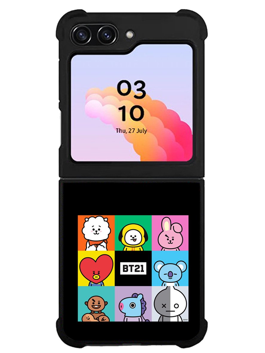 BT21 Samsung Galaxy Z Flip 5 5G 2023 Case OV6229