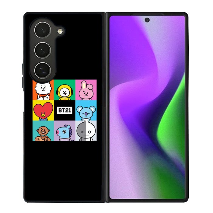 BT21 Samsung Galaxy Z Fold 6 5G 2024 Case OV6229