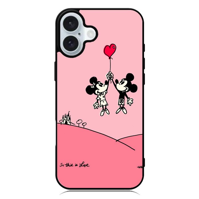 Mickey Minnie Mouse iPhone 16 Plus Case QC3266
