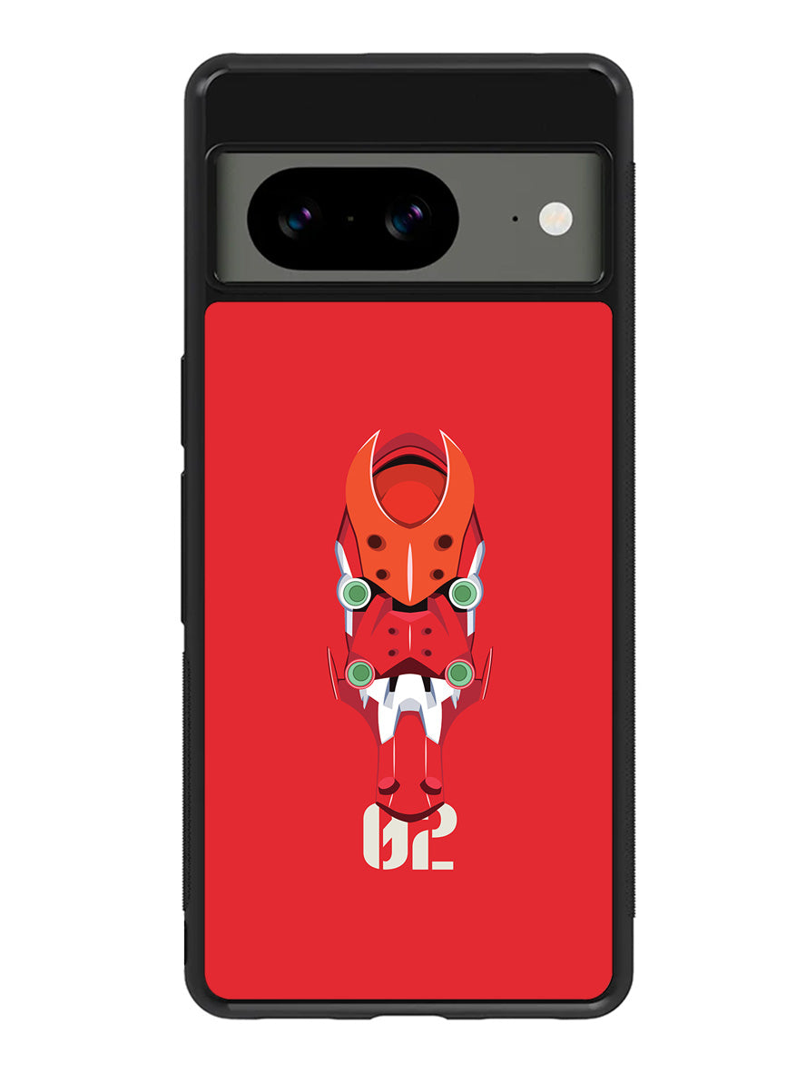 Evangelion EVA 02 Asuka Google Pixel 8 Case QC6354