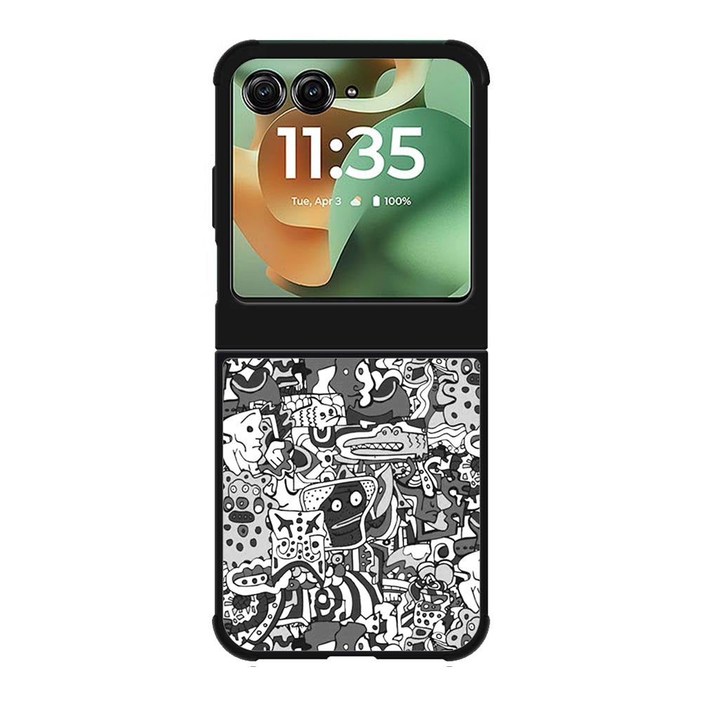 Doodle Motorola Moto RAZR 2025 Case OV6326