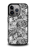 Doodle iPhone 16 Pro Case OV6326