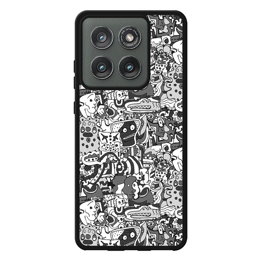 Doodle Motorola Moto Edge 2025 Case QC6326
