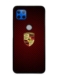 Porsche Logo Carbon Red Motorola Moto G 5G Case , Moto One 5G Ace Case
