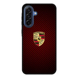 Porsche Logo Carbon Red Samsung Galaxy A17 Case