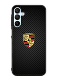 Porsche Logo Carbon Samsung Galaxy A15 5G Case