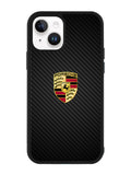 Porsche Logo Carbon iPhone 15 Case OV2846